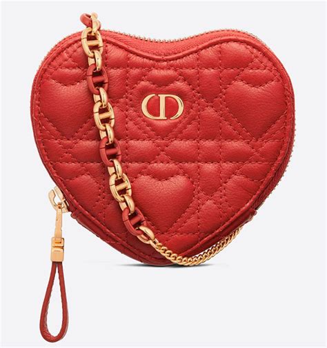 heart pouch dior|Dior pouch gift.